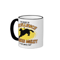 Agility Belgian Malinois Secret Mug by MenagerieMayhem Agility Belgian Malinois Secret Mug