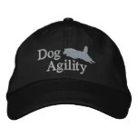 Agility Belgian Tervuren Embroidered Hat (Silver)