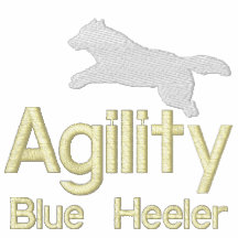 Agility Blue Heeler Women's Embroidered Hoodie