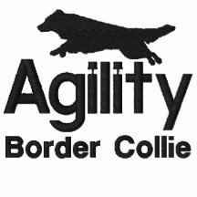 Agility Border Collie Women's Embroidered Shirt
