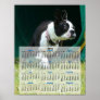 Agility Boston Terrier 2012 Calendar Poster