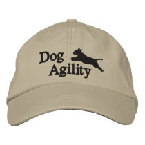 Agility Bull Terrier Embroidered Hat