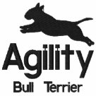 basic_polo - Embroidered dog agility polo has a silhouette of a Bull Terrier jumping over the word "Agility." Below that his breed name is printed. Fantastic Bull Terrier polo shirt shows your love of dog agility!