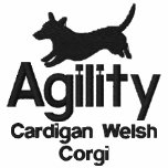 Agility Cardigan Welsh Corgi Embroidered Shirt