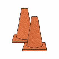 Agility Cone embroidered shirts by ZazzleEmbroidery Agility Cone embroidered shirts