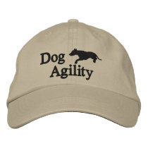 Agility Dalmatian embroidered hats