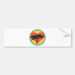 Agility Dog Heart Bumper Stickers