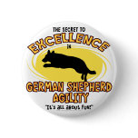 Agility German Shepherd Secret Button