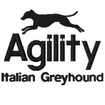 Agility Italian Greyhound Embroidered Shirt embroidered shirts