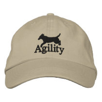 Agility Labrador Retriever Embroidered Hat embroidered hats by MenagerieMayhem Agility Labrador Retriever Embroidered Hat embroidered hats