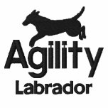 Agility Labrador Retriever Embroidered Shirt