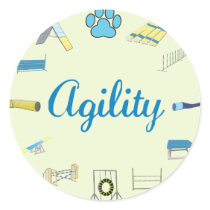 Agility Obstacles Sticker