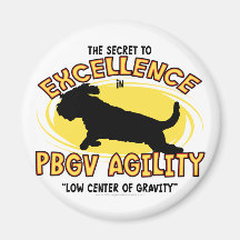 Agility PBGV Secret Magnet
