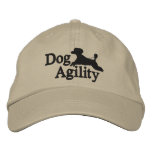Agility Poodle Embroidered Hat