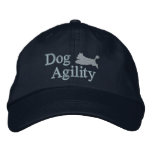 Agility Portuguese Water Dog Embroidered Hat