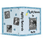 Agility Records Binder (Blue)