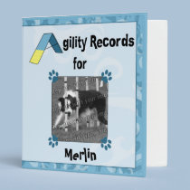 Agility Records Binder (Blue) binders
