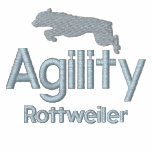 Agility Rottweiler Embroidered Sweatshirt