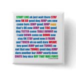 Agility RUN Pinback Button