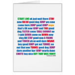 Agility RUN Greeting Cards