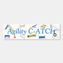 Agility Titles Bumper Sticker bumper stickers