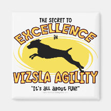 Agility Vizsla Secret Magnet