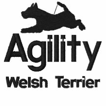 Agility Welsh Terrier Embroidered Polo Shirt
