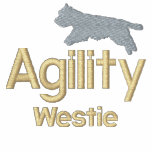 Agility Westie Embroidered Jacket