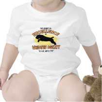 Agility Wheaten Terrier Secret Baby Creeper t-shirts