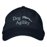 Agility Whippet Embroidered Hat (Blue)
