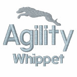 Agility Whippet Embroidered Hooded Sweatshirt