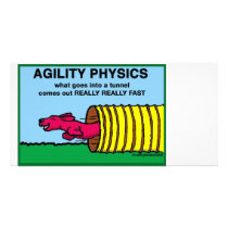 AgilityPhysics Photo Greeting Card