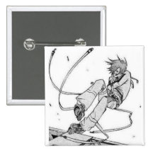 Agito battle badge pin