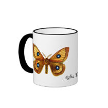 Aglia Tau Butterfly Coffee Mugs