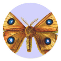 Aglia Tau Butterfly stickers