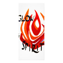 Aglow with the Spirit Customized Rack Card