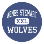 Agnes Stewart Wolves Middle Springfield Sticker
