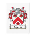Agnew Family Crest postcards