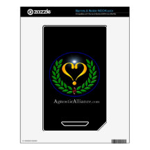 Agnostic Alliance, NOOKcolor Skin Skin For NOOK Color