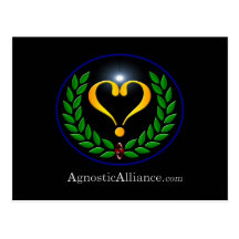 Agnostic Alliance - Post Card (Landscape)