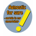 Agnostic for Sure USA Made T-Shirt