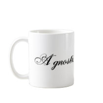 Agnostic (Script) Coffee Mugs