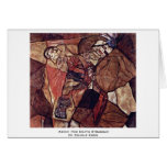 Agony (The Death Struggle) By Schiele Egon Card