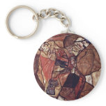 Agony (The Death Struggle) By Schiele Egon Key Chain