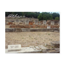 agora ruins post card