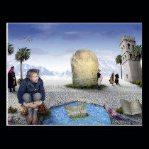 Agora Sah - Postcard postcards
