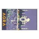 Agra, Vintage Rectangle Stickers