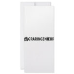 agraringenieur icon personalized rack card