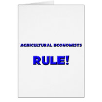 Agricultural Economists Rule! cards by professions Agricultural Economists Rule! cards
