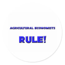 Agricultural Economists Rule! stickers by professions Agricultural Economists Rule! stickers